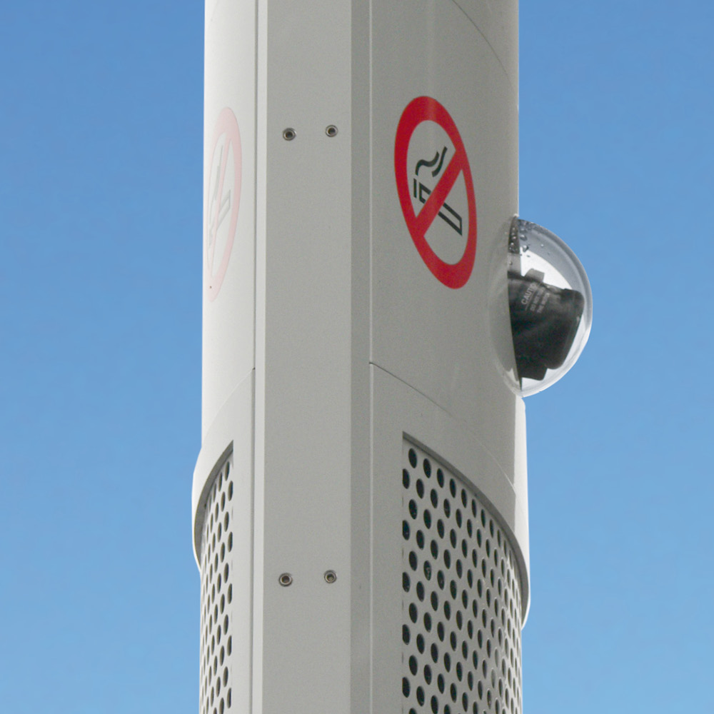 Lautsprecher und Kameramodul für ARCUS Stele