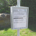 Bestückung 3er Drehvorrichtung am 4-Kant-Masten