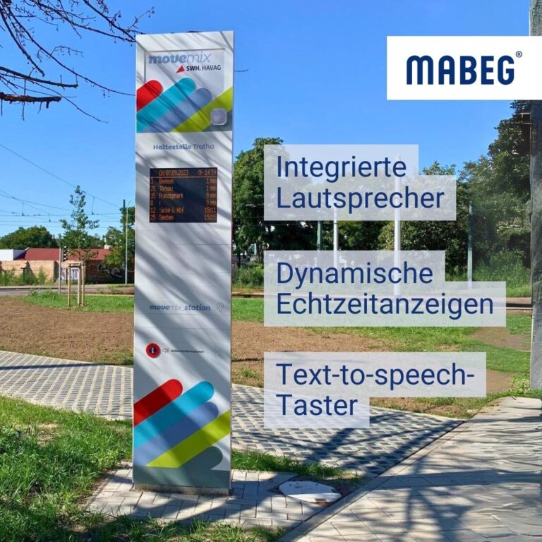 FIS 6-N mit Hinterleuchtung und dynamischer Anzeige in Trotha im movemix Design