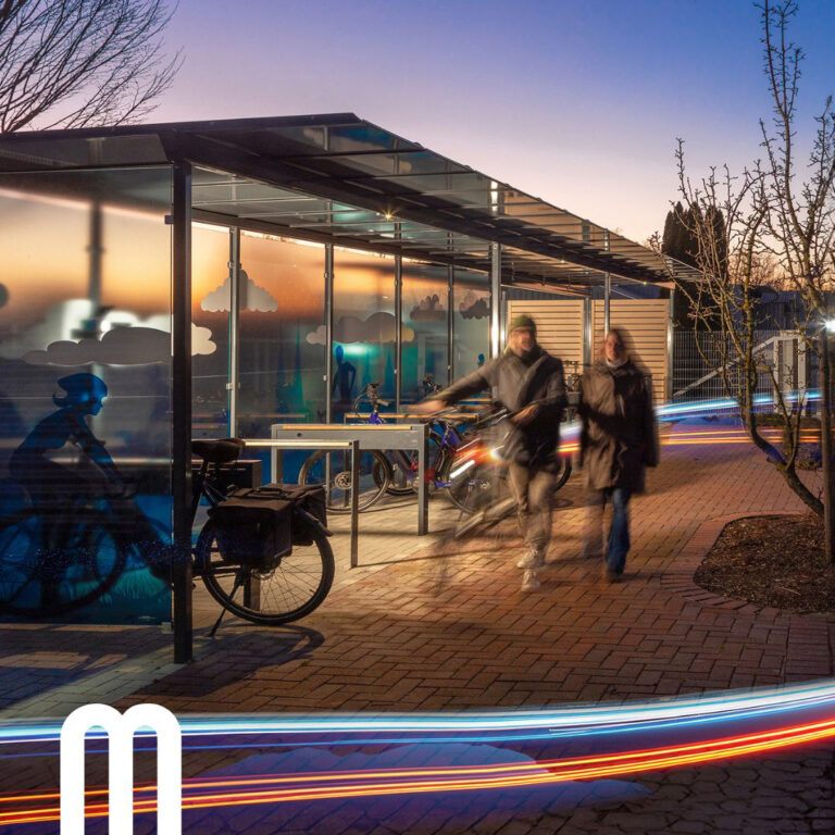 Ein Platz mit Zukunft für die Fahrräder