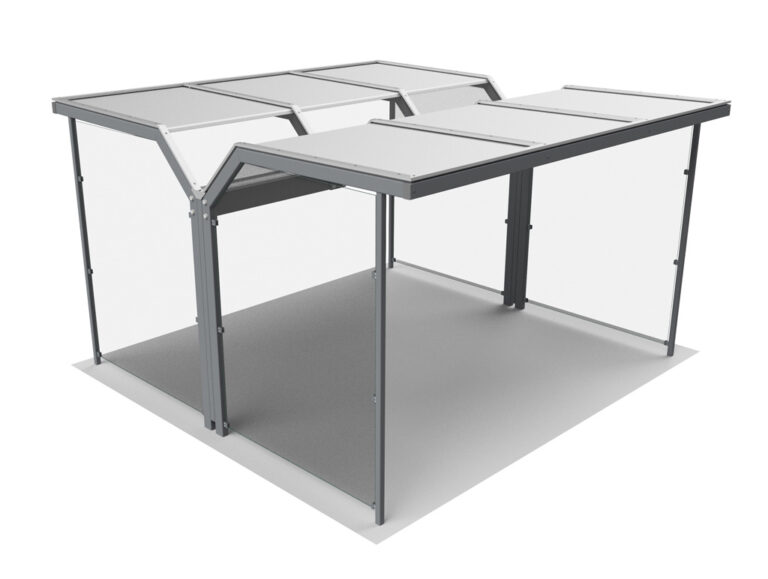 Fahrradüberdachung System A