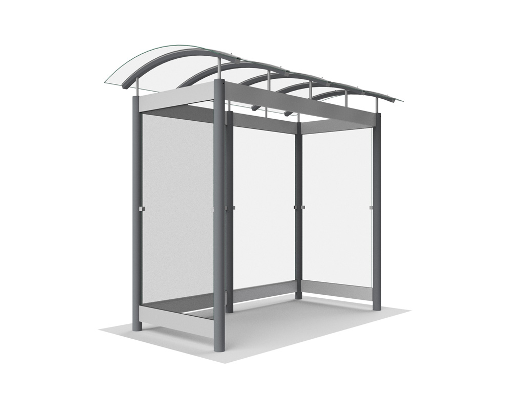 Wartehalle BASIC Waggondach