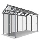 Fahrradüberdachung System M