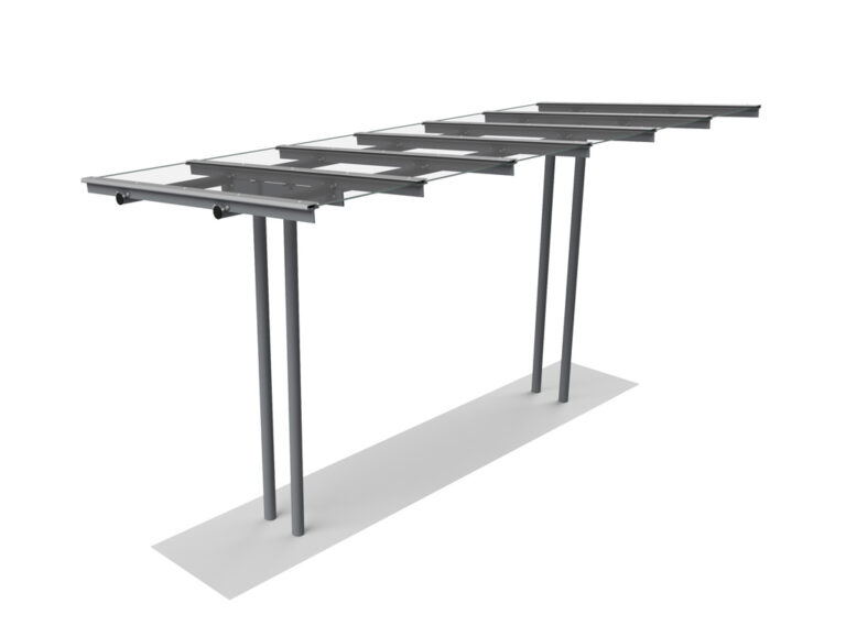 Fahrradüberdachung Projekt Walldorf