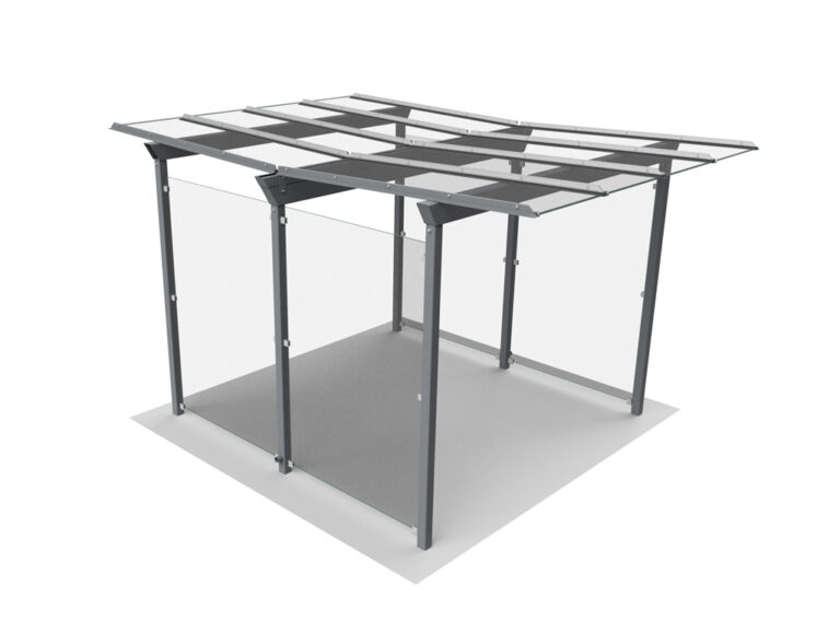 Fahrradüberdachung System X