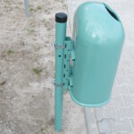 Befestigung am Masten