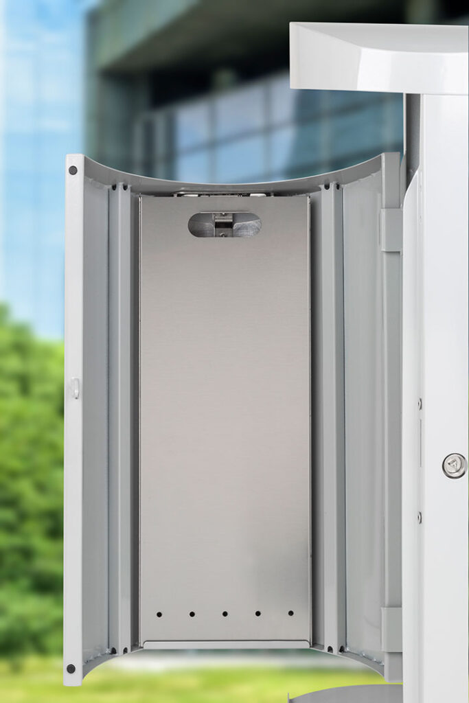 Abfallbehälter M-44 mit Ascher