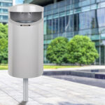 Abfallbehälter M-44 Frontansicht