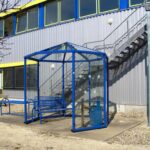 Acht-Eck Pavillon mit Dekor Typ A