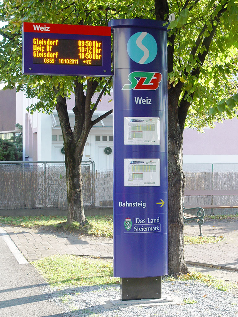 ARCUS Stele mit seitlicher DFI