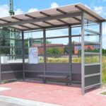 Wartehalle System Raster 22 in Sagehorn