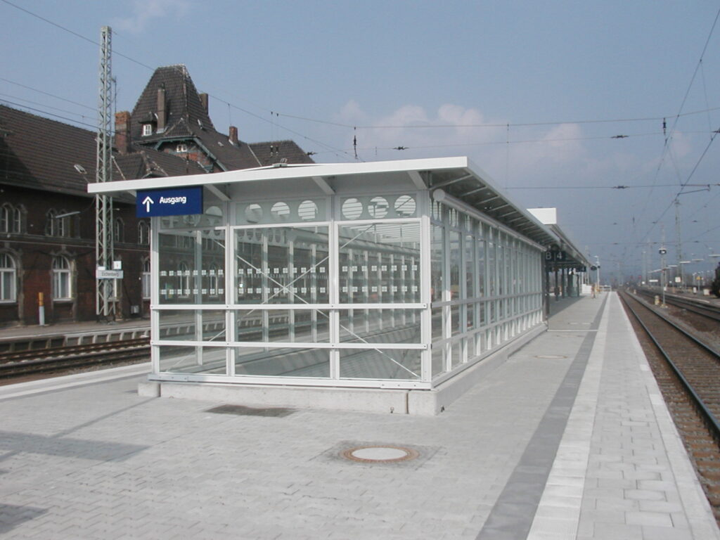 Bahnsteigüberdachung System CONTEMPORA