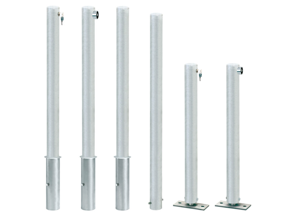 Stahlpoller Cityring, feuerverzinkt (Ausführungen)