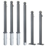 Stahlpoller Citytrend, farbbeschichtet anthrazit (Ausführungen)