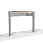 E-Bike Ladebügel mit geöffnetem Fach