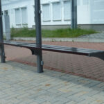 Einhängesitzbank Typ O mit 3 Holzplanken