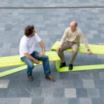 Hockerbank ENSEMBLE als kommunikativer Treff