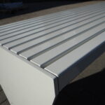 Sitzflächen aus Stahl