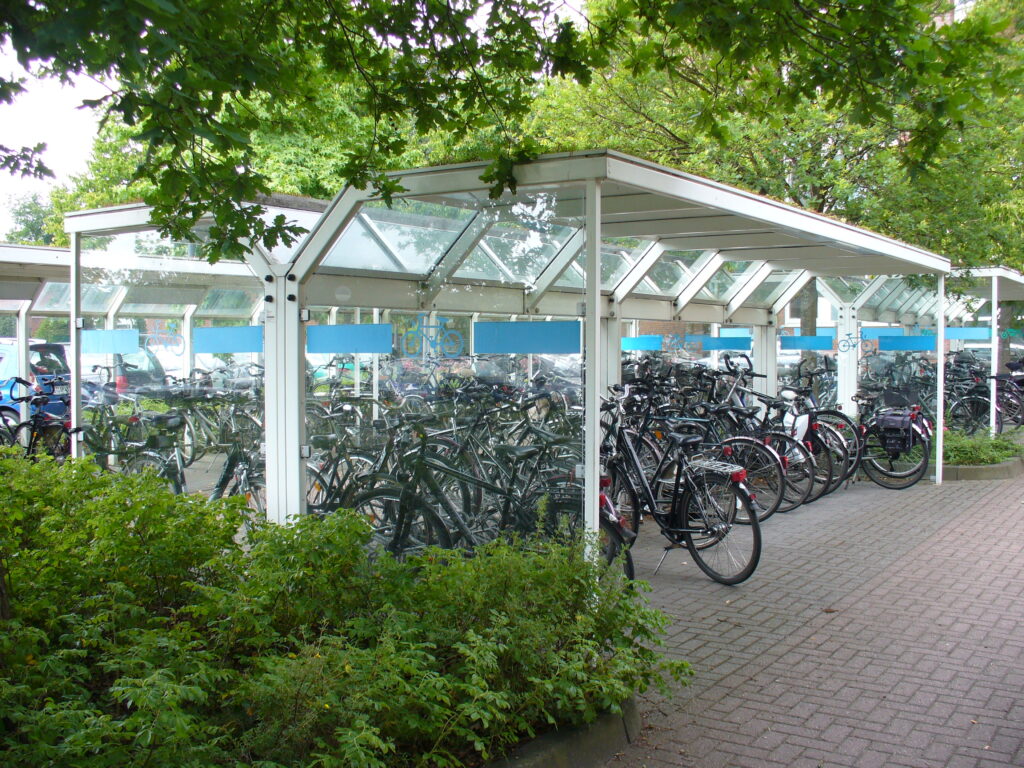 Fahrradabstellanlage System A doppelzeilig