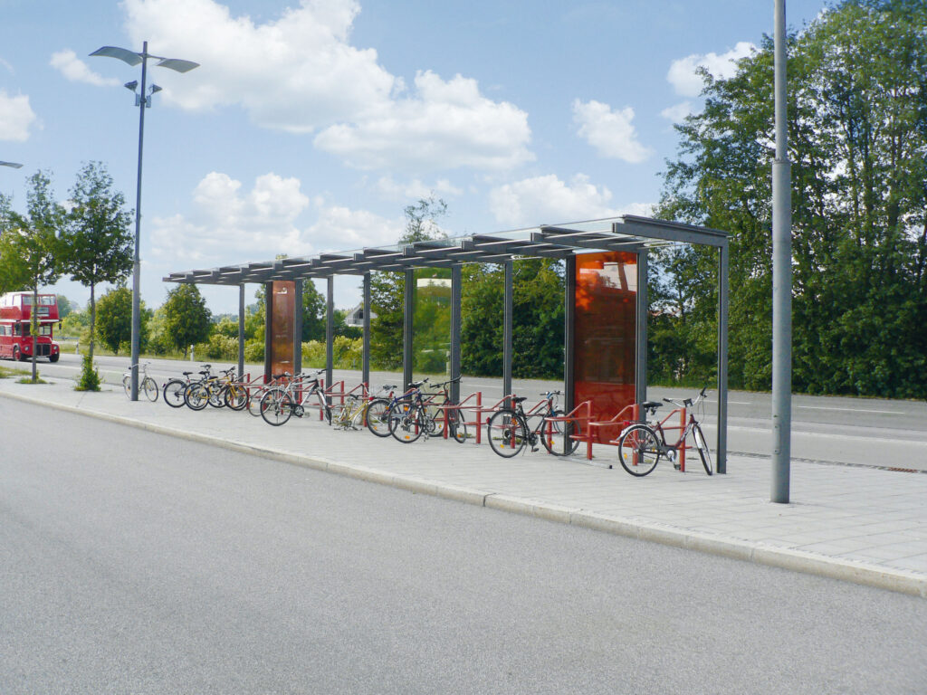 Fahrradabstellanlage System CONPOSITION in Augsburg