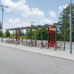 Fahrradabstellanlage System CONPOSITION in Augsburg