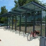 Fahrradabstellanlage System CONPOSITION einzeilig