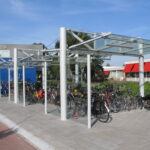 Fahrradunterstand System O doppelzeilig in Leeuwarden