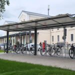 Fahrradüberdachung System O am Bahnhof Soest