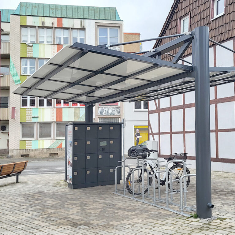 Fahrradüberdachung O-G für Einbeck