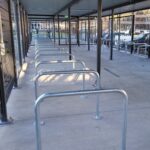 Fahrradparker in PROTECT Überdachung