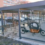Stellplätze für Lasten-E-Bikes in PROTECT Überdachung