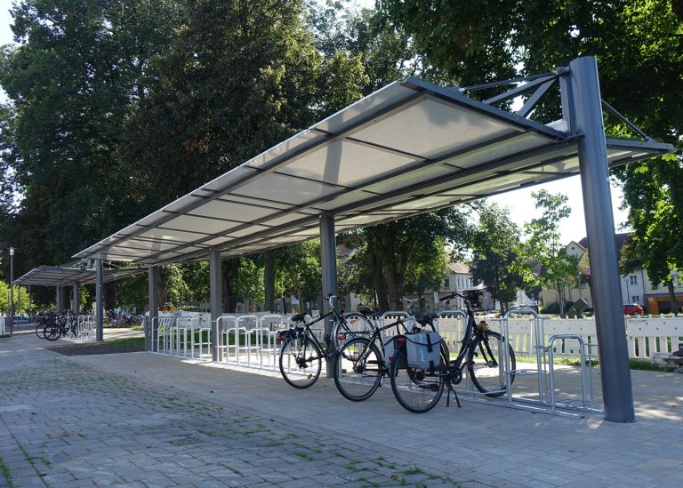 Doppelzeilige FAA am Soester Bahnhof