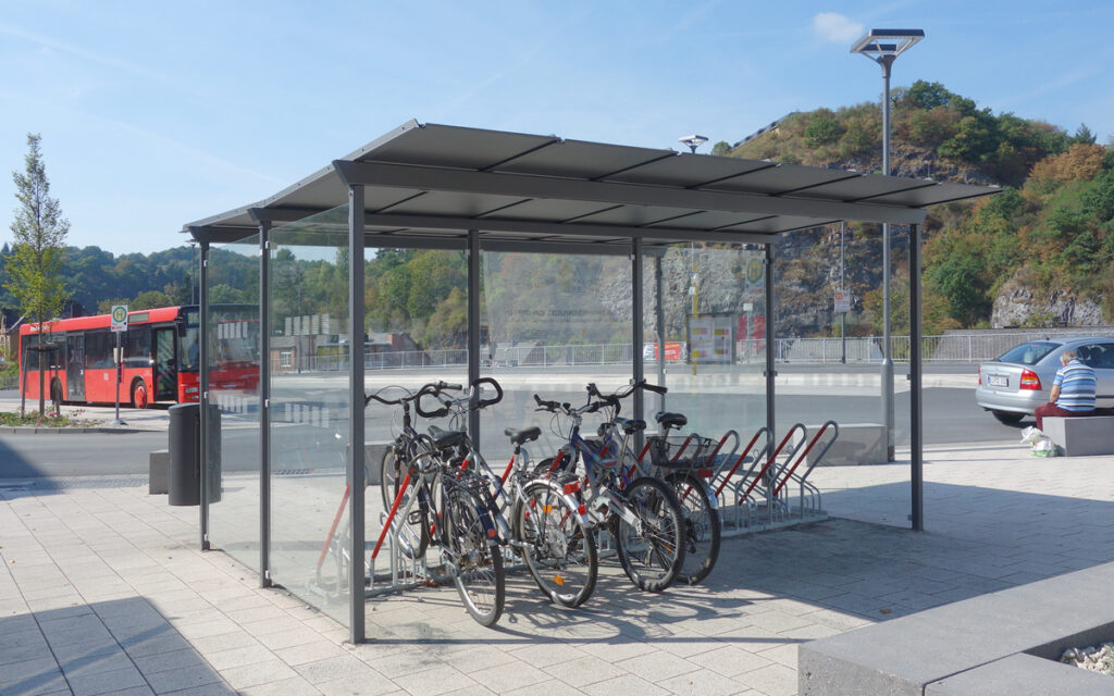 Fahrradständer im öffentlichen Raum