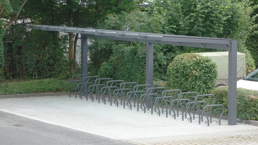 freitragende Fahrradüberdachung System Y