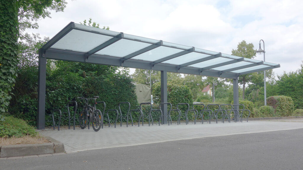 Fahrradunterstand Typ Y ohne Seitenwände