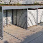 Fahrradüberdachung PROTECT mit 15 Stellplätzen