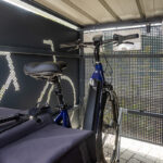 Lademöglichkeit für E-Bikes in der PROTECT Box
