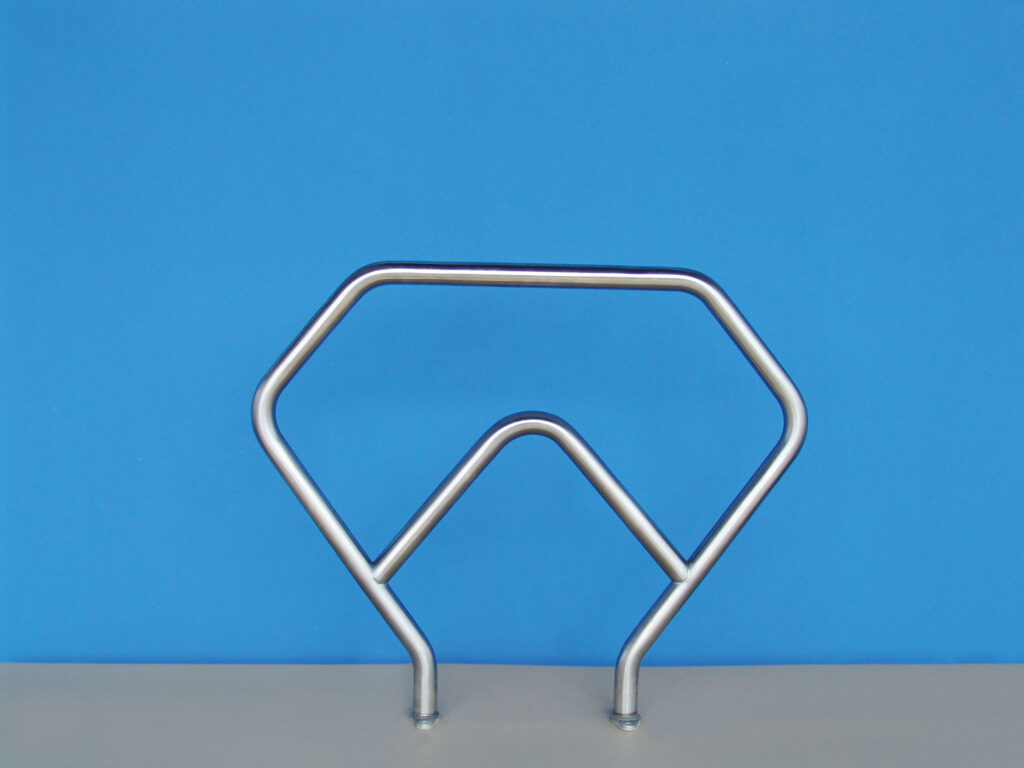 Anlehnbügel WM 6 aus Edelstahl