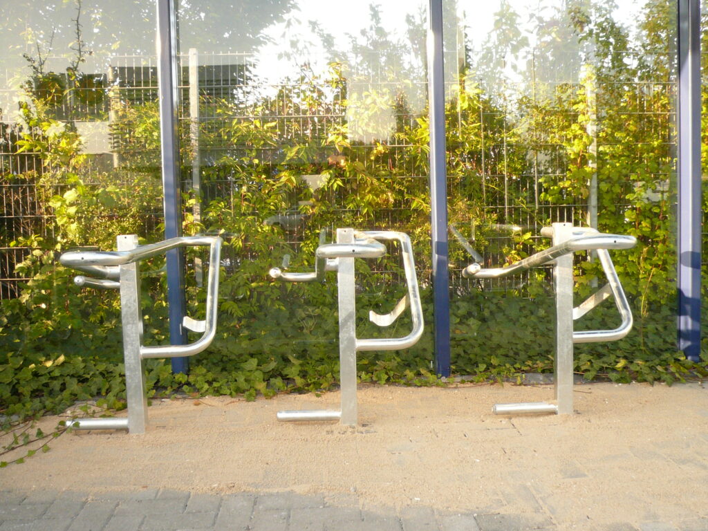 Fahrradbügel HT3-N Reihung