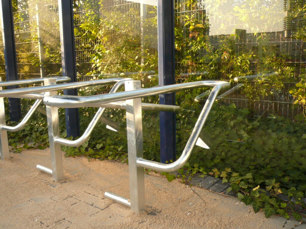 moderner Fahrradständer