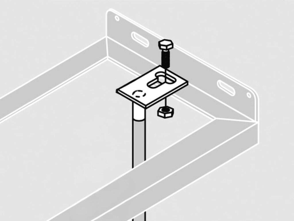 Montageset Bodenanker