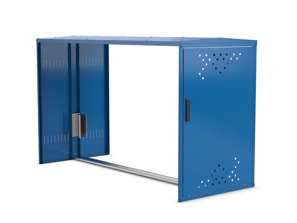 Anbausatz M1.2 ohne Seitenwand (RAL 5010)