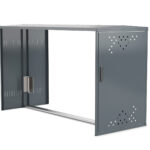 Anbausatz M1.2 ohne Seitenwand (RAL 7016)