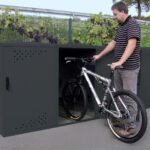 Einstellen des Rades in Fahrradgarage M1