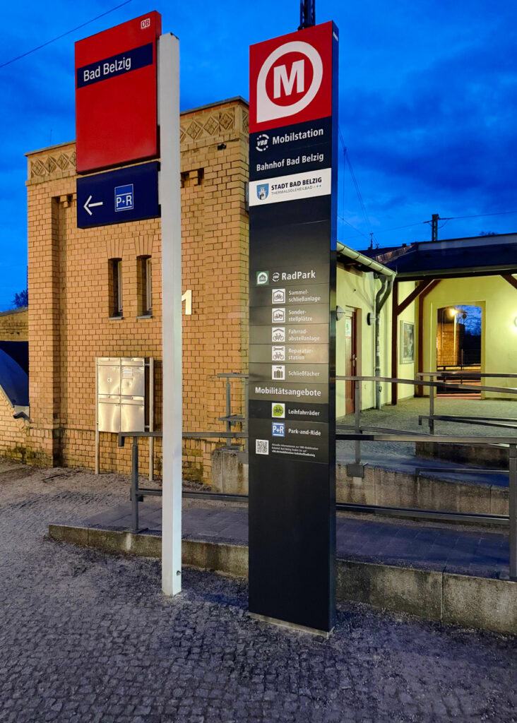 FIS 6-N Mobi Stele VVB Brandenburg in Bad Belzig