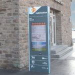 FIS 6-N an Mobilitätsstation der RVK in Kall