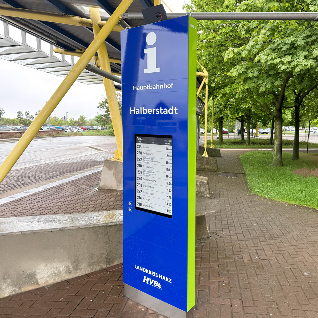 FIS 6-N mit 32“ ePaper Anzeiger (einseitig)