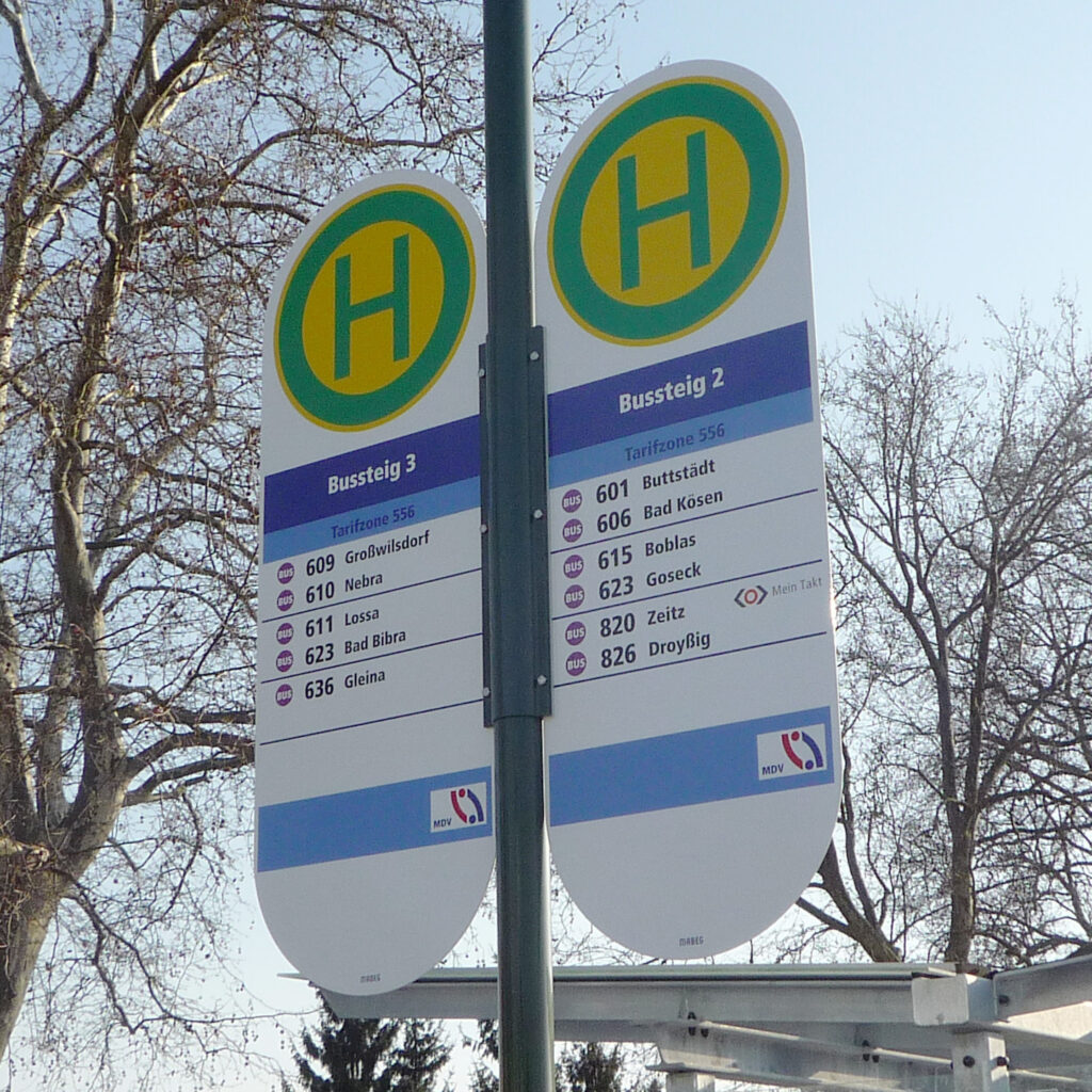 FIS K als Doppelfahne nach MDV Richtlinien