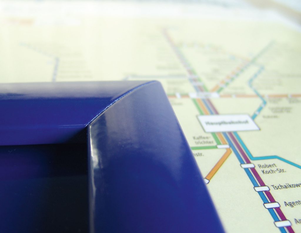 Detail des gerundeten Eckprofils