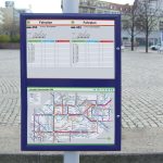 Fahrplankasten FKL für laminierte Pläne